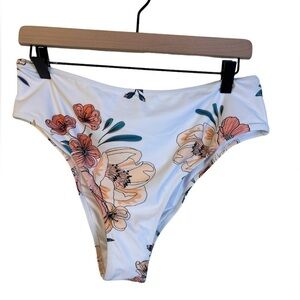 Cupshe Bikini Swim Bottoms NWT Floral Size XXL
